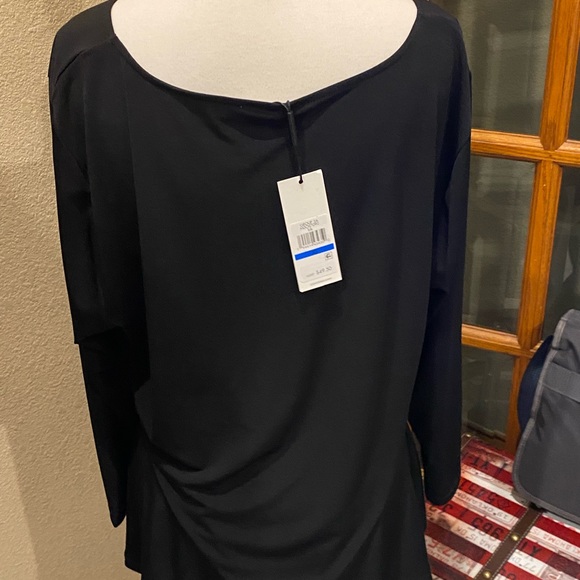 Calvin Klein long sleeves dressy blouse new with tags size XL - Picture 4 of 7